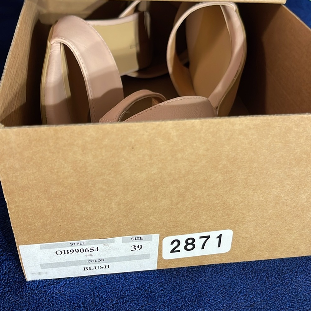 Anthropologie Elizabeth Cork Heeled Sandals NWT SZ 8 - Picture 10 of 10